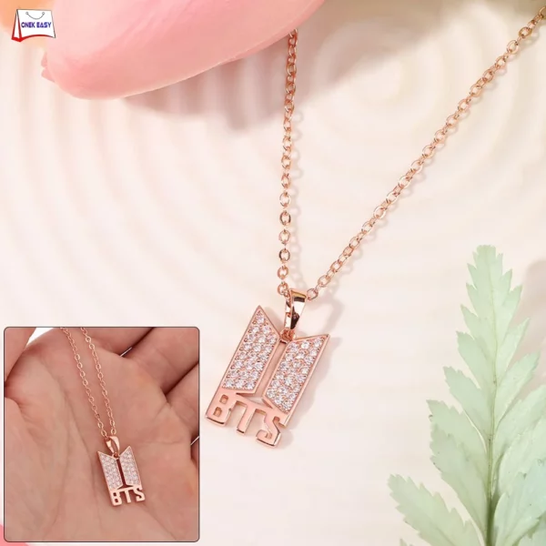 BTS Alphabet Premium Necklace P2