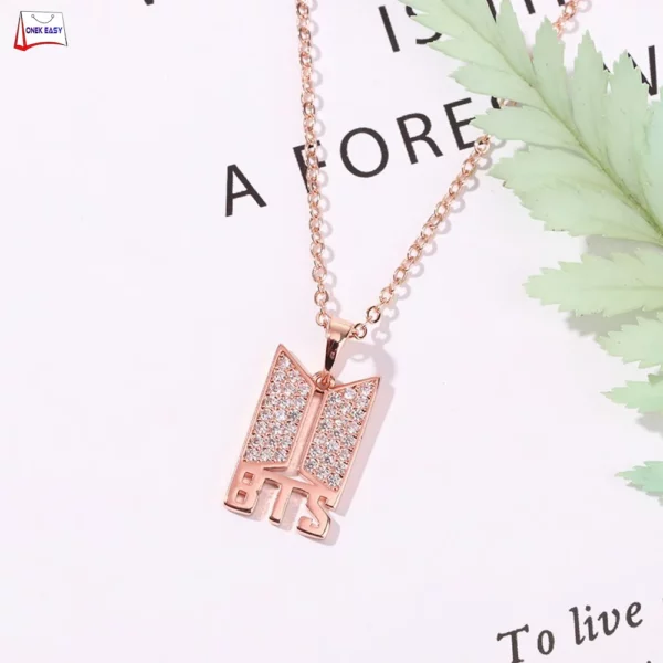 BTS Alphabet Premium Necklace P3