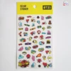 BTS BT21 Cartoon Stickers Yellow