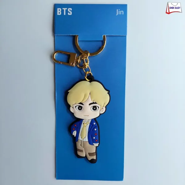 BTS Cartoon Keychain - JIN