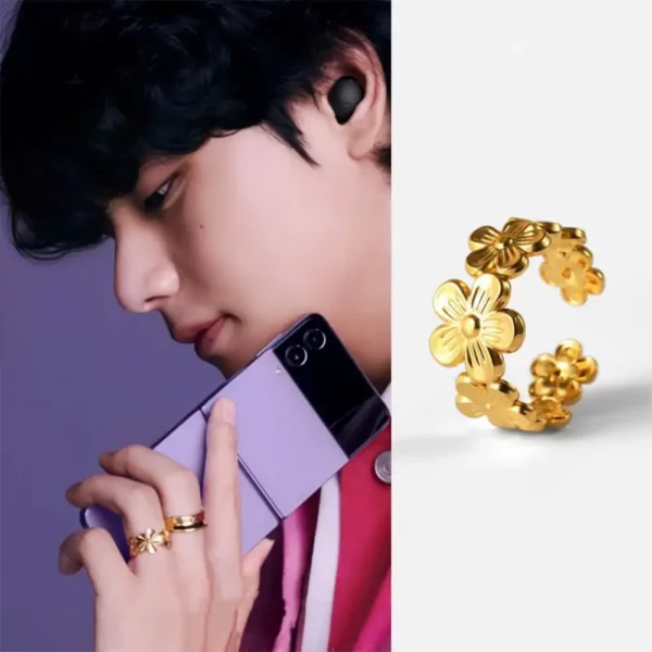 Buy Ｍisisi 8 Style BTS Album Ring Stainless Steel Finger Rings Bangtan Boys  V Suga Jewelry Rings for Women (8pcs/Set) Online at desertcartINDIA
