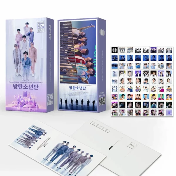 KPOP BTS Postcard 420 PcsSet BTS Lomo Cards Proof Album Photocards - 2