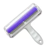 Pet Hair Remover Roller Cleaning Brush Purple