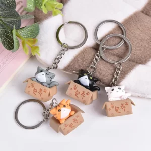 1PC 10cm Cartoon Key Rings Chains Pendant Ornament For Bag Car Keychain Gift P1