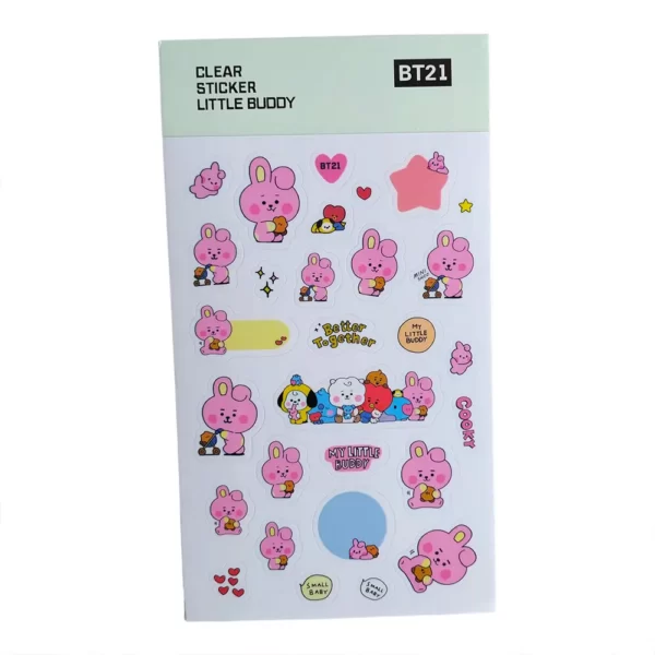 BTS Cute BT21 Cartoon Stickers Cooky