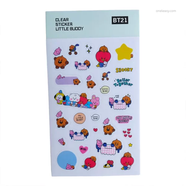 BTS Cute BT21 Cartoon Stickers Shooky