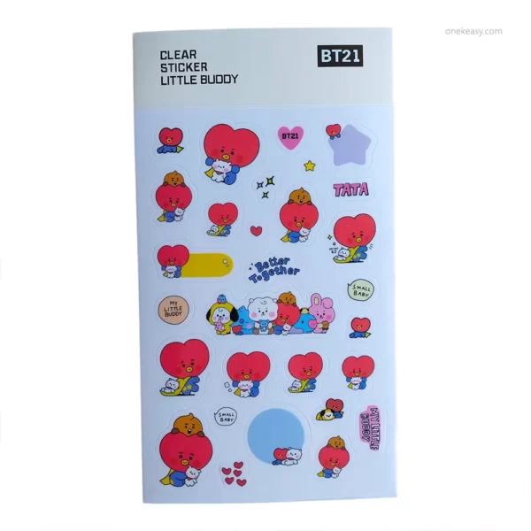 BTS Cute BT21 Cartoon Stickers Tata