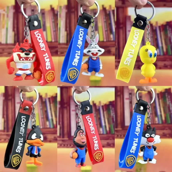 Cute Looney Tunes Characters Keychains