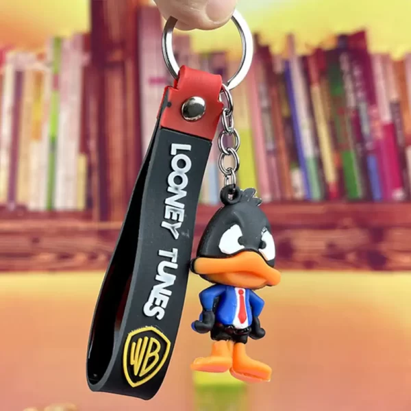 Cute Looney Tunes Characters Keychains Duck