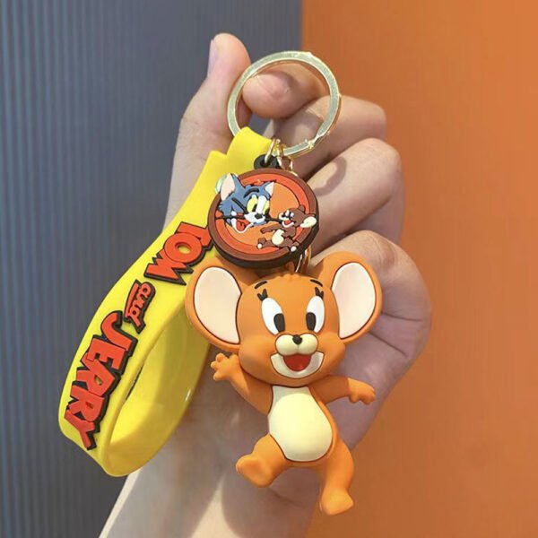 Tom and Jerry Pendant Key Ring Car Jewelry P3