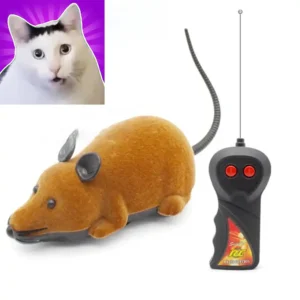 Pet Cat Toy Wireless Remote Control Mouse Mechanical