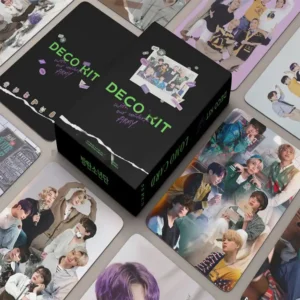 55Pcs Box K-POP BTS Deco Kit All Album Lomocard