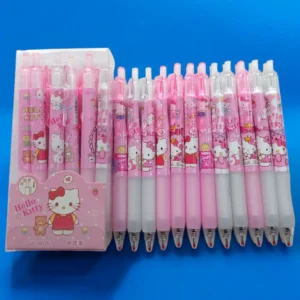 12PCSSet Cute Cartoon Hello Kitty Pen 2