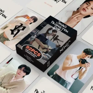 92PCS BOX BTS Jimin's Production Diary Lomo Cards Kpop Photocards Stickers Postcards Series 2