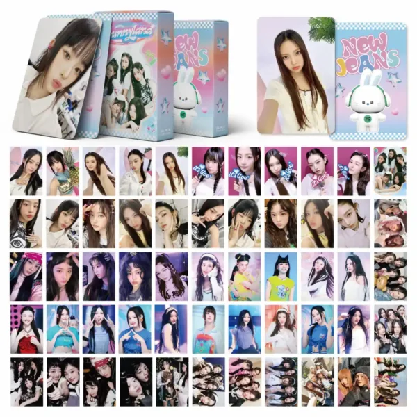 NEW JEANS 55PCS Bunnyland Lomocards