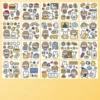 Stickers Anime Figure Pattern Yellow V3