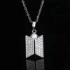 BTS Premium Silver Galaxy Necklace