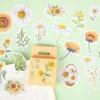 46PCS Daisy and Sunflower Journal Stickers
