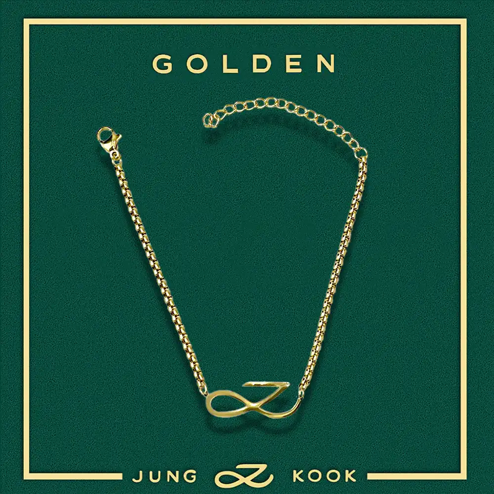 BTS JUNGKOOK GOLDEN BRACELET LIMITED EDITION - Onek Easy