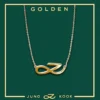 BTS JUNGKOOK GOLDEN PENDANT NECKLACE LIMITED COLLECTION P1