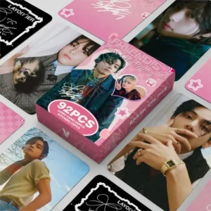 92PCSBOX BTS V Taehyung Friends Album Lomo Cards Kpop Photocards Stickers Postcards Series 2