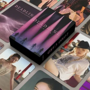 BLACKPINK DEADLINE WORLD TOUR 55Pcs Box DECO KIT Lomocards