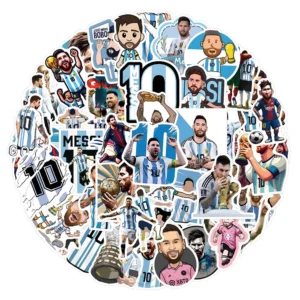 50Pcs/Set Lionel Messi Argentina 2026 Pattern Stickers