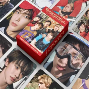 55pcs/Box Kpop CORTIS Season's Greetings 2026 JAMES SEONGHYEON MARTIN KIM JUHOON AHN KEONHO Lomocards Photocards