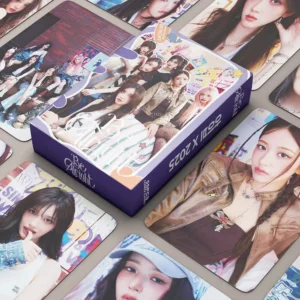 55pcs/box Kpop IVE BE ALRIGHT Wonyoung Yujin Rei Leeseo Gaeul LIZ Lomocards Photocards