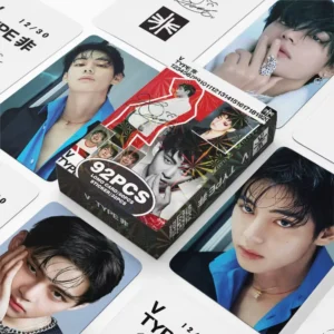 BTS 92pcs/box Bangtan Boys V Taehyung TYPE Photocards Lomocards Stickers