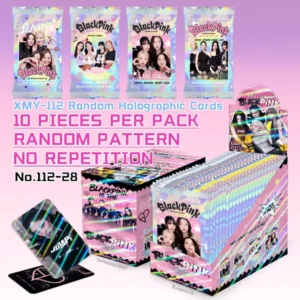 10PCS/PACK Random BLACKPINK JUMP Holographic Photocards Rare Laser No Repetition JISOO JENNIE ROSÉ LISA Cards