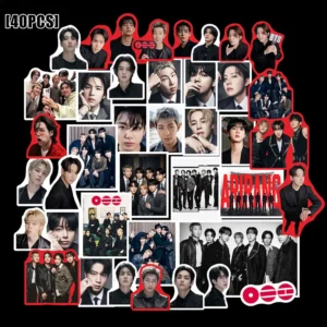 40Pcs/Set K-POP BTS ARIRANG Concept Stickers RM Jin SUGA J-Hope, Jimin V Jung Kook