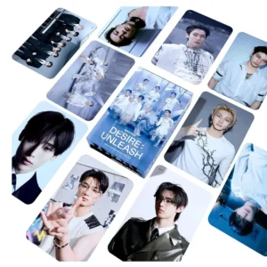 55pcs/box Kpop ENHYPEN DESIRE UNLEASH V2 SUNGHOON Jay Heeseung Sunoo Jungwon Jake Ni-ki Lomocards Photocards