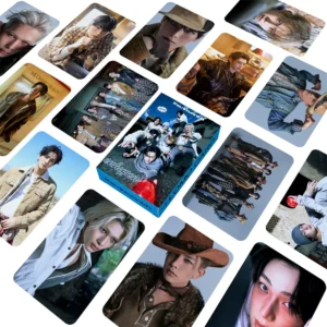 55pcs/box Kpop ENHYPEN the SIN VANISH Album SUNGHOON Jay Heeseung Sunoo Jungwon Jake Ni-ki Lomocards Photocards