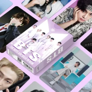 55PCS/Set K-POP BTS We're Back Photocards Lomocards RM Jin SUGA J-Hope, Jimin V Jung Kook