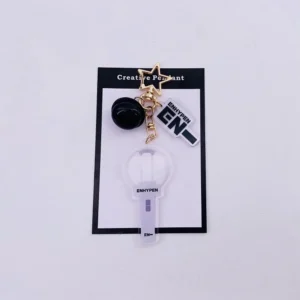KPOP ENHYPEN Lightstick Keychain SUNGHOON Jay Heeseung Sunoo Jungwon Jake Ni-ki Fan Gifts