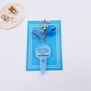 KPOP SEVENTEEN Lightstick Keychain Jeonghan Mingyu Wonwoo DK Hoshi The8 Joshua Woozi Junhui Seungkwan Vernon Dino S.Coups Fan Gifts