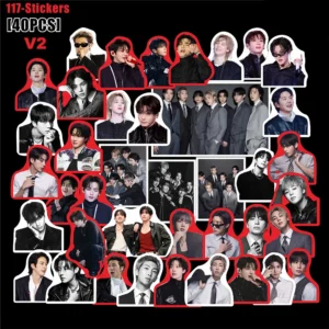 40Pcs/Set K-POP BTS ARIRANG Concept Stickers V2 RM Jin SUGA J-Hope Jimin V Jung Kook