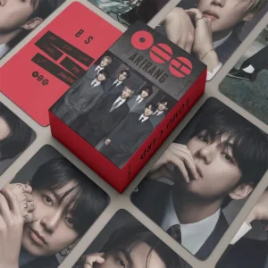 55Pcs/Set K-POP BTS ARIRANG Photocards Lomocards V3 RM Jin SUGA J-Hope Jimin V Jung Kook