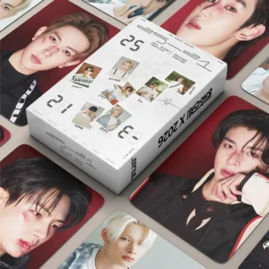55pcs/box Kpop ENHYPEN Season's Greetings 2026 V3 SUNGHOON Jay Heeseung Sunoo Jungwon Jake Ni-ki Lomocards Photocards