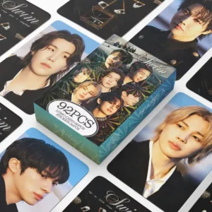 92Pcs/Set K-POP BTS ARIRANG SWIM Photocards Lomocards Stickers RM Jin SUGA J-Hope, Jimin V Jung Kook