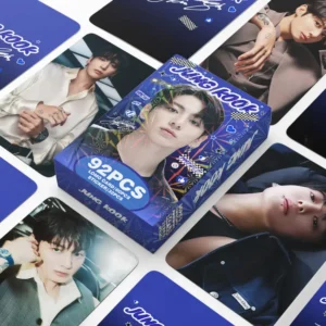 92Pcs/Set K-POP BTS Jung Kook Brand New 2026 Bangtan Boys Photocards Lomocards Stickers