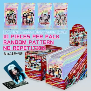 10PCS/PACK Random BABYMONSTER CHOOM Holographic Photocards Rare Laser No Repetition Ruka Pharita Asa Haram Ahyeon Rora Chiquita Cards