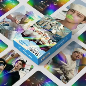 124Pcs/Set K-POP BTS ARIRANG SWIM The 5th Album Holographic Laser Photocards Lomocards Stickers RM Jin SUGA J-Hope, Jimin V Jung Kook