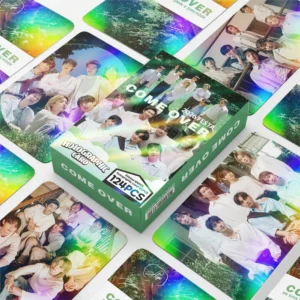 124Pcs/Set K-POP BTS FESTA 2026 13th Anniversary Holographic Laser Photocards Lomocards Stickers RM Jin SUGA J-Hope Jimin V Jung Kook