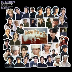 40Pcs/Set K-POP BTS ARIRANG SWIM The 5th Album Concept Stickers RM Jin SUGA J-Hope Jimin V Jung Kook