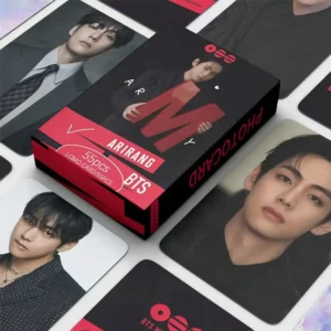 55Pcs/Set K-POP BTS ARIRANG Netflix V Taehyung Photocards Lomocards