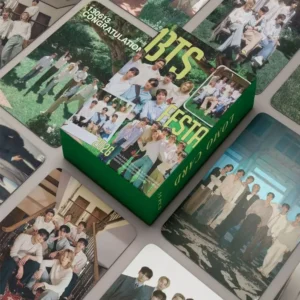 55Pcs/Set K-POP BTS FESTA 2026 13th Anniversary Photocards Lomocards RM Jin SUGA J-Hope Jimin V Jung Kook