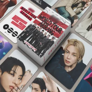 55Pcs/Set K-POP BTS WORLD TOUR ARIRANG Photocards Lomocards RM Jin SUGA J-Hope Jimin V Jung Kook