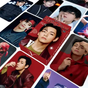 55pcs/box Kpop BTS V 2026 Magazine Lomocards Photocards
